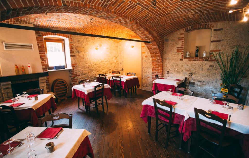 Restaurace v ubytování Albergo dei Pescatori