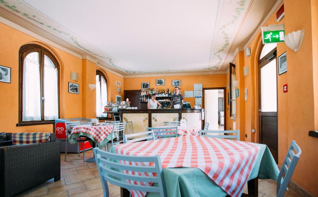 Kuchyň nebo kuchyňský kout v ubytování Albergo dei Pescatori