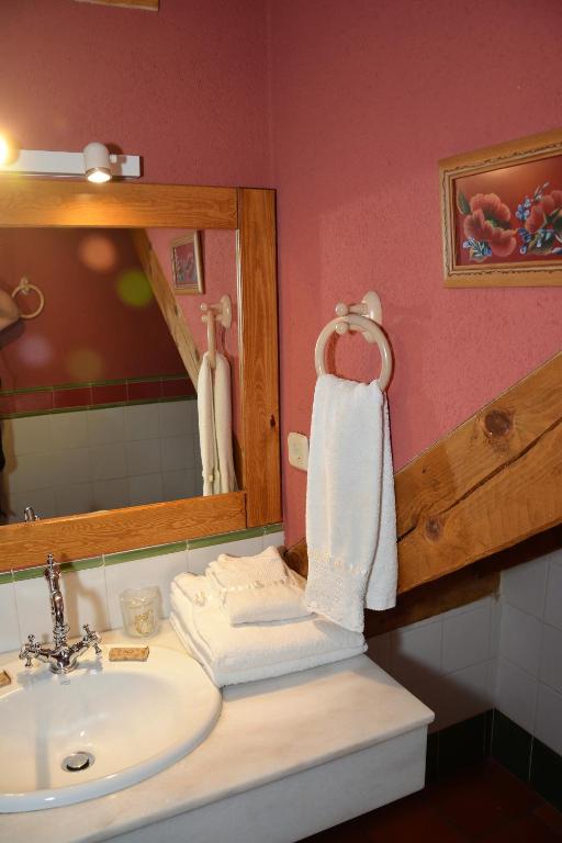 Koupelna v ubytování Apartamentos Lobiche