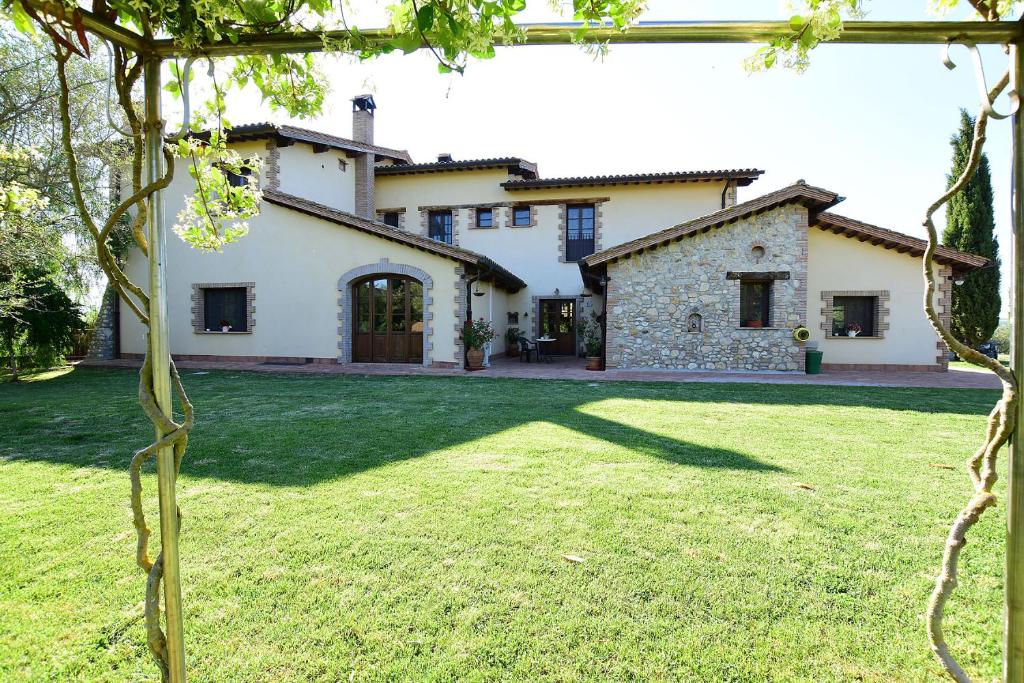 A garden outside Il Collicello