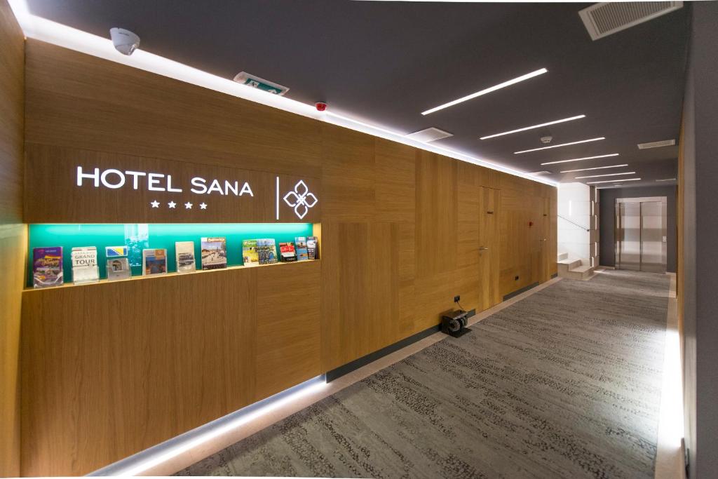 Certifikát, hodnocení, plakát nebo jiný dokument vystavený v ubytování Hotel Sana