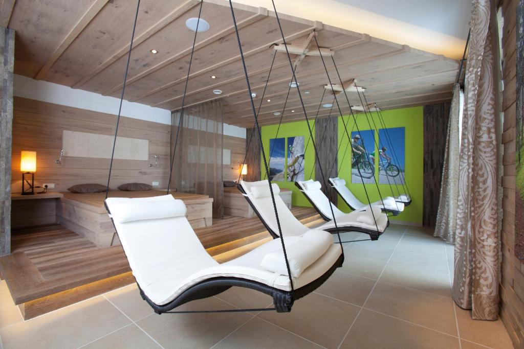 Posezení v ubytování Hotel Lumberger Hof