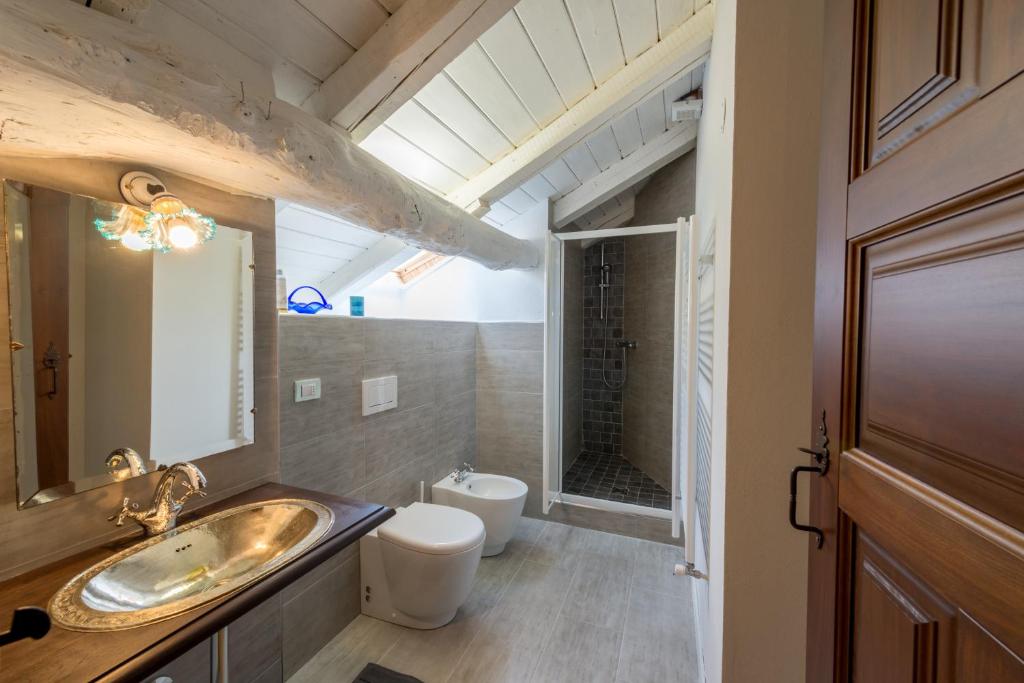 Koupelna v ubytování Quart de Lune - Boutique Stay