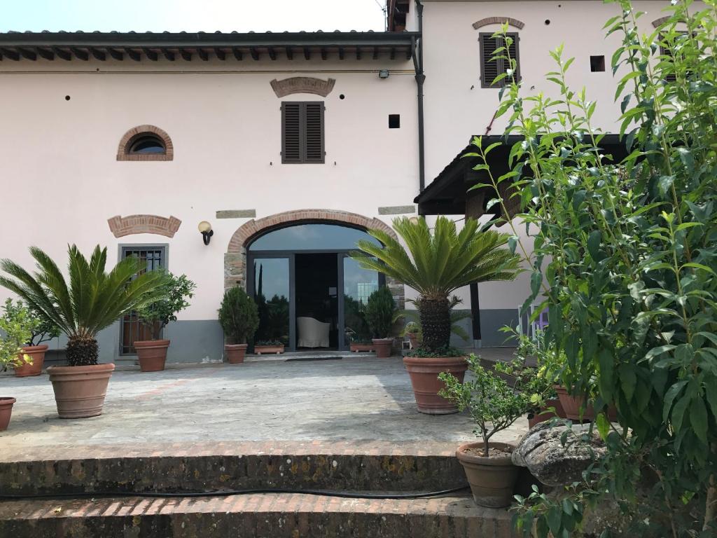 Vonkajšia záhrada v ubytovaní Agriturismo Villani Poderi Nesti & Cupoli
