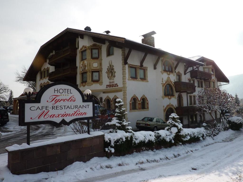 Hotel Tyrolis v zimě