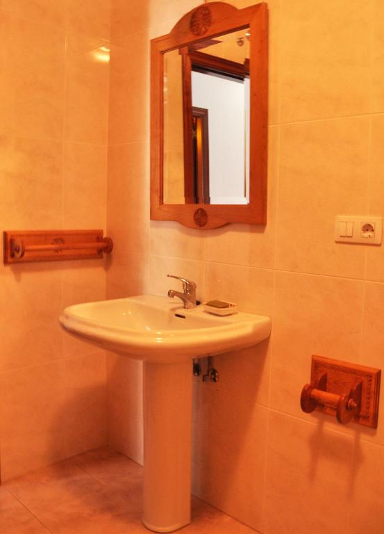 Koupelna v ubytování Casa Pilar