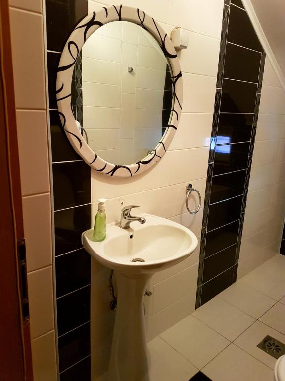 Koupelna v ubytování Apartment Cace