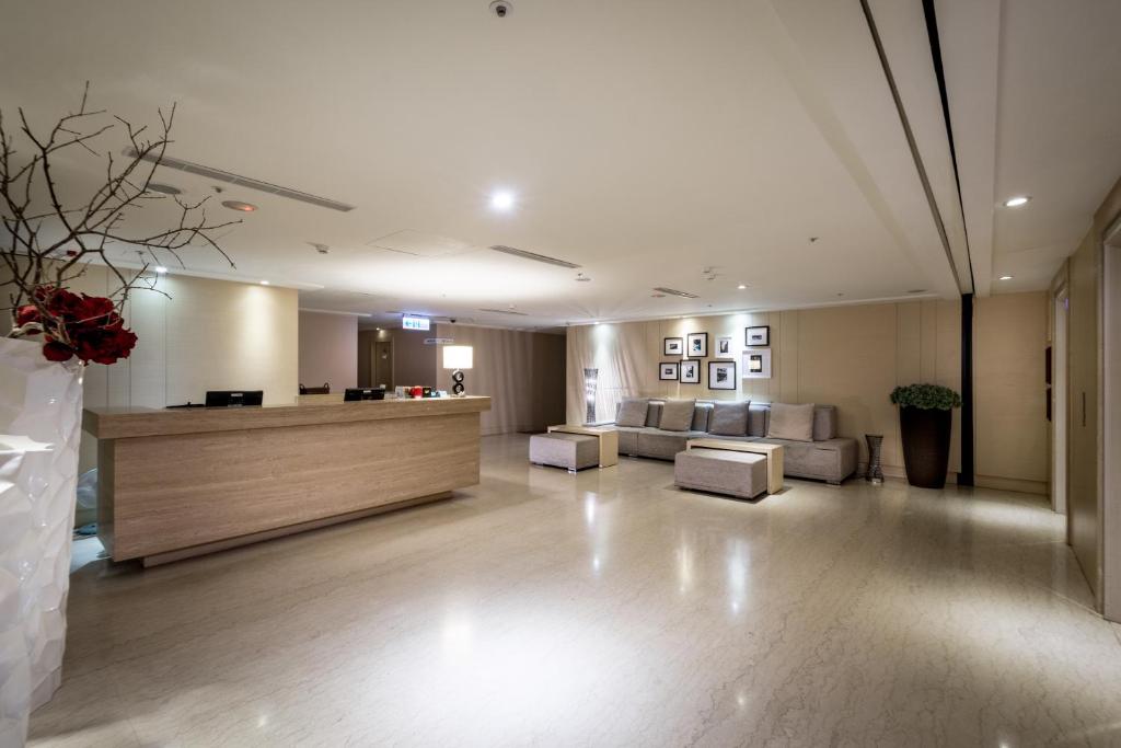 Posezení v ubytování Wemeet Hotel Taipei
