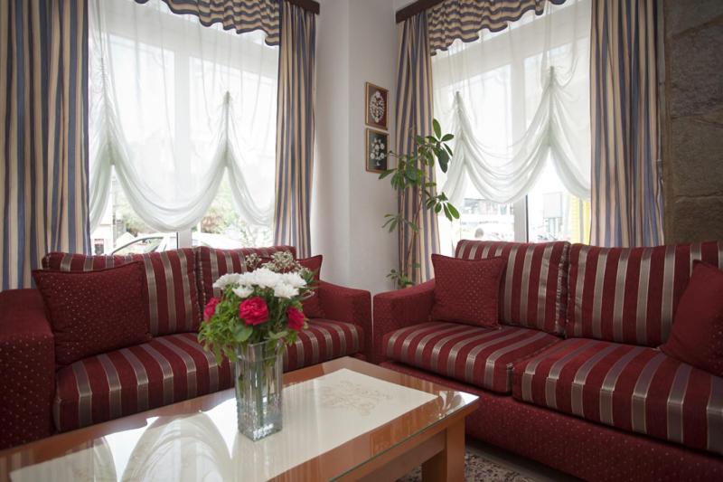 Posezení v ubytování Olympos Hotel