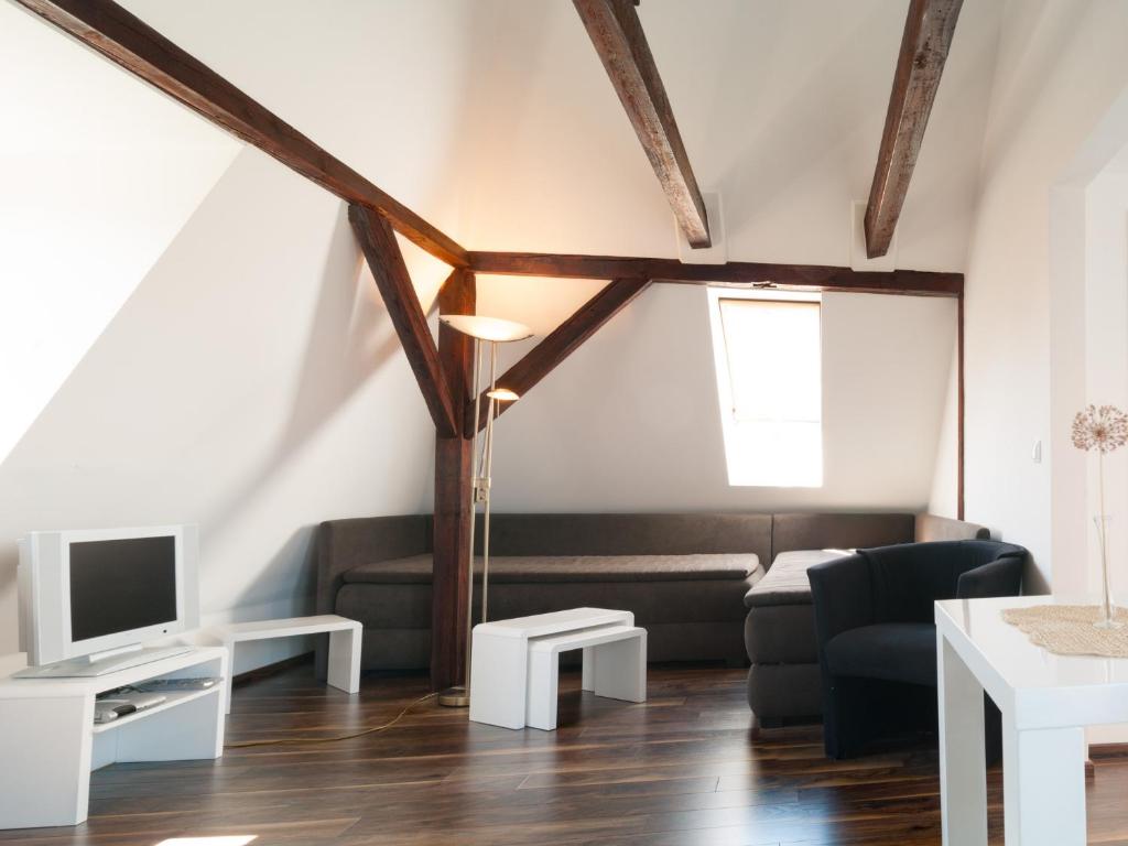 Posezení v ubytování Gastezimmer Richter
