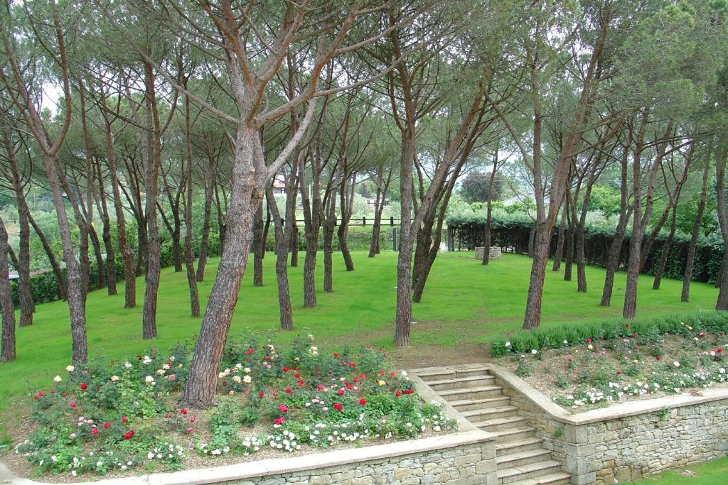 Zahrada ubytování Villa Cassia di Baccano