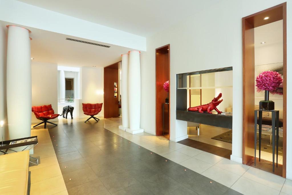 Posezení v ubytování Select Hotel