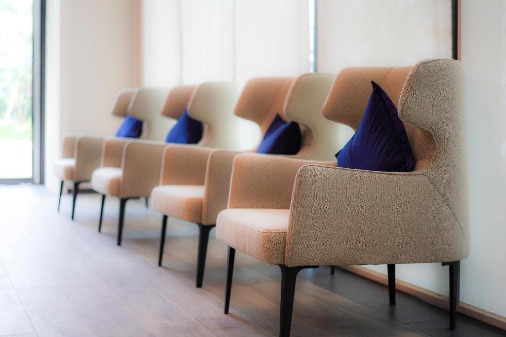Posezení v ubytování MU Jiaoxi Hotel