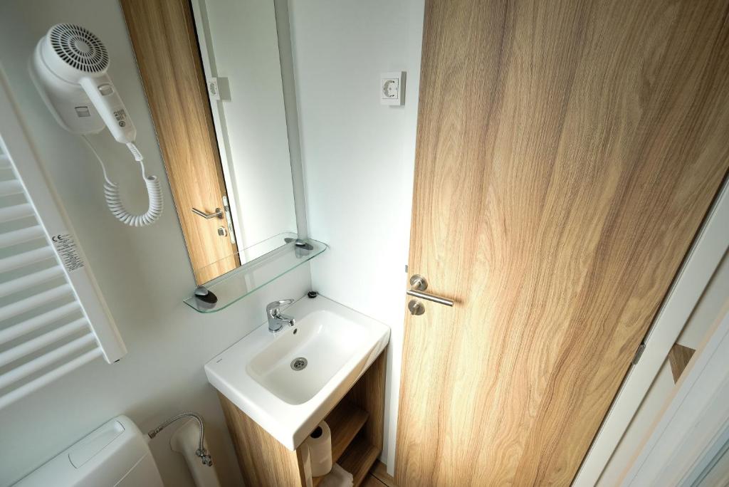 Koupelna v ubytování Terme Village - Mobile Homes