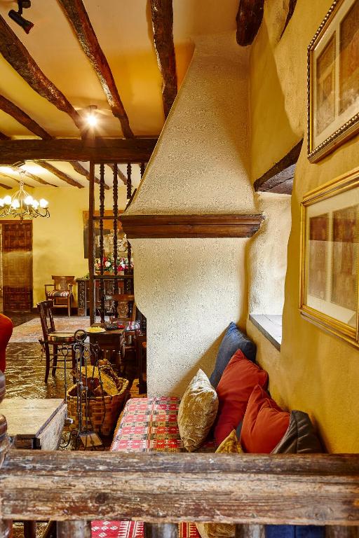 Posezení v ubytování Hotel Zubieta