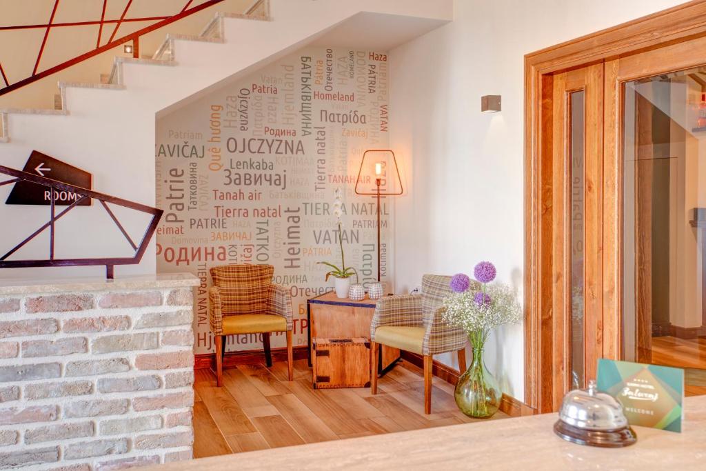 Posezení v ubytování Garni Hotel Zavicaj