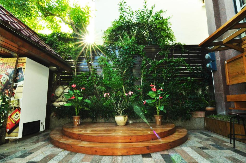 Zahrada ubytování Xie Tong Homestay