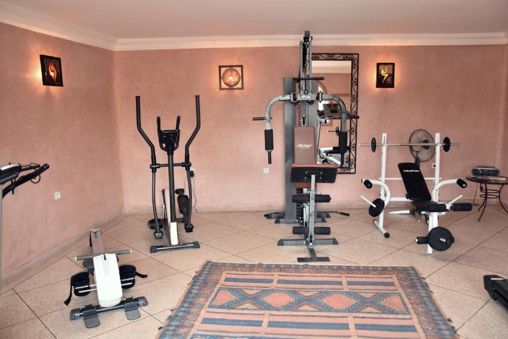 Palestra o centro fitness di Hotel Dar Zitoune Taroudant