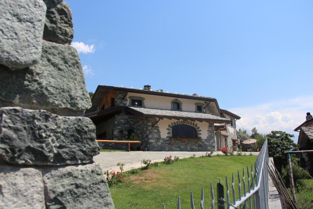 Budova, kde se bed and breakfast nachází