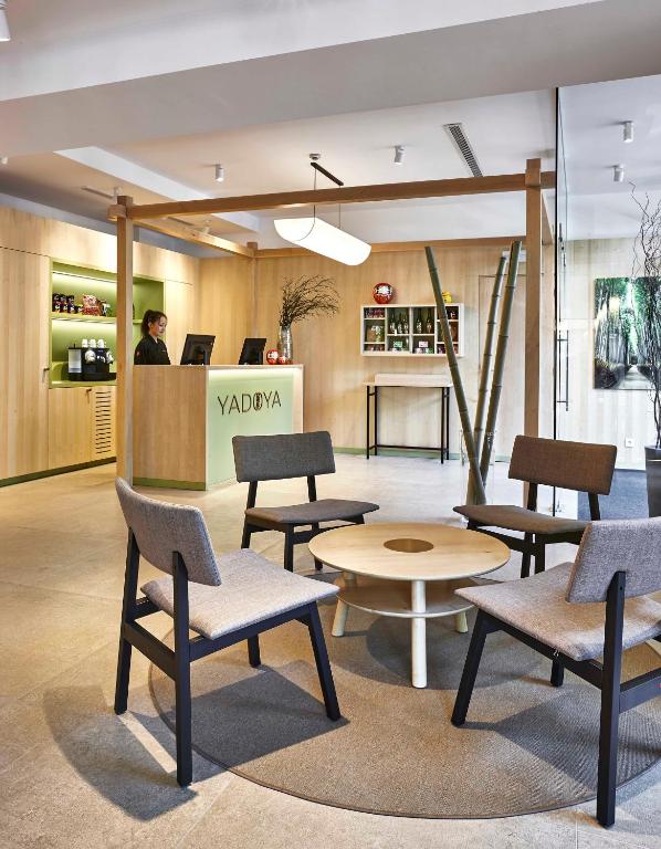 Posezení v ubytování Yadoya Hotel