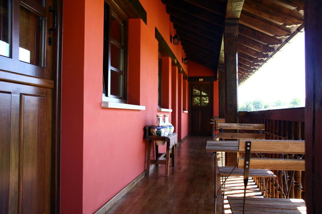 Restaurace v ubytování La Casona de Torió