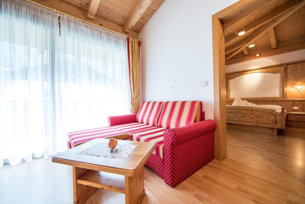 Posezení v ubytování Hotel Jager Hans