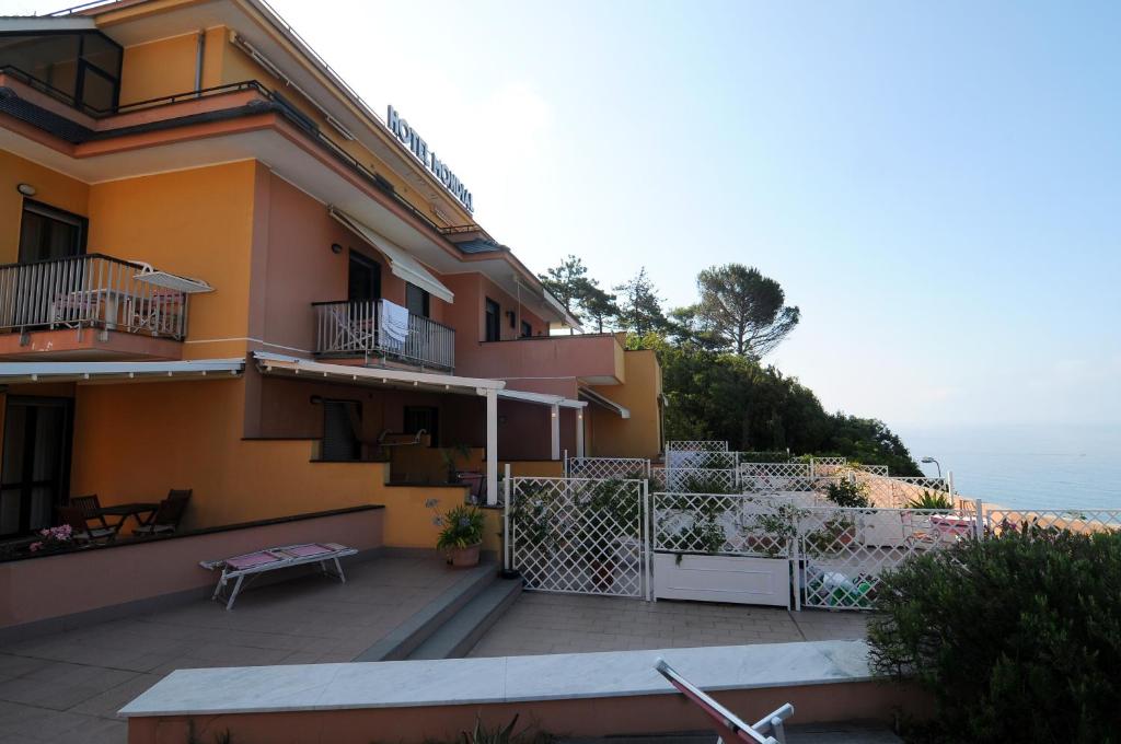 Balkón nebo terasa v ubytování Hotel Residence Mondial