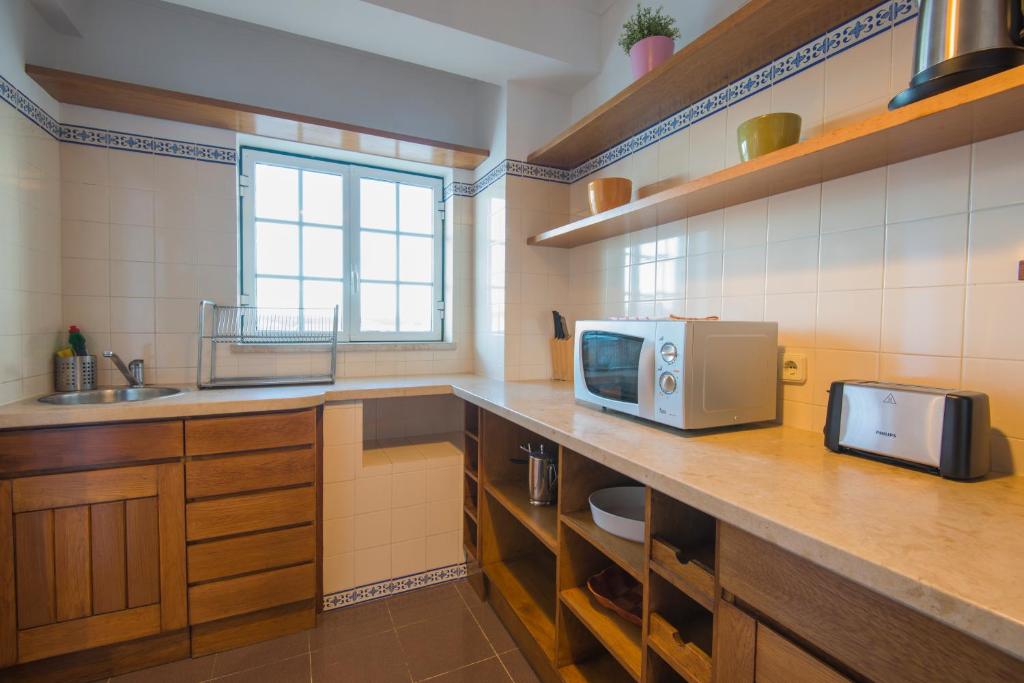 Kuchyň nebo kuchyňský kout v ubytování Villa Eira