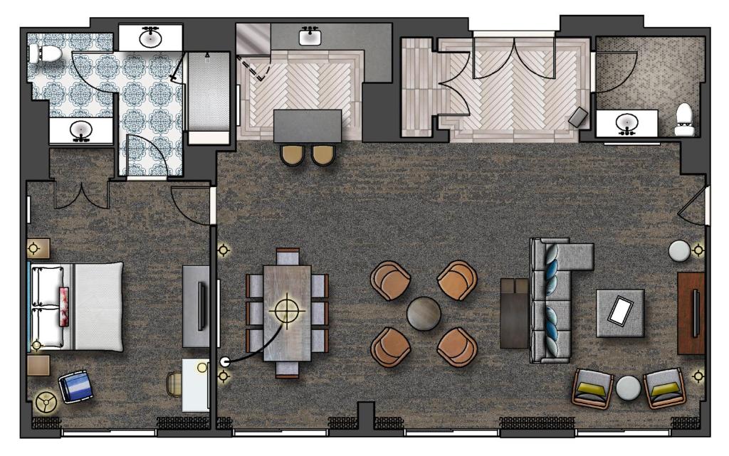 Universal's Loews Sapphire Falls Resort - Suite Hôtelière (comprend L'admission Précoce Du Parc *)