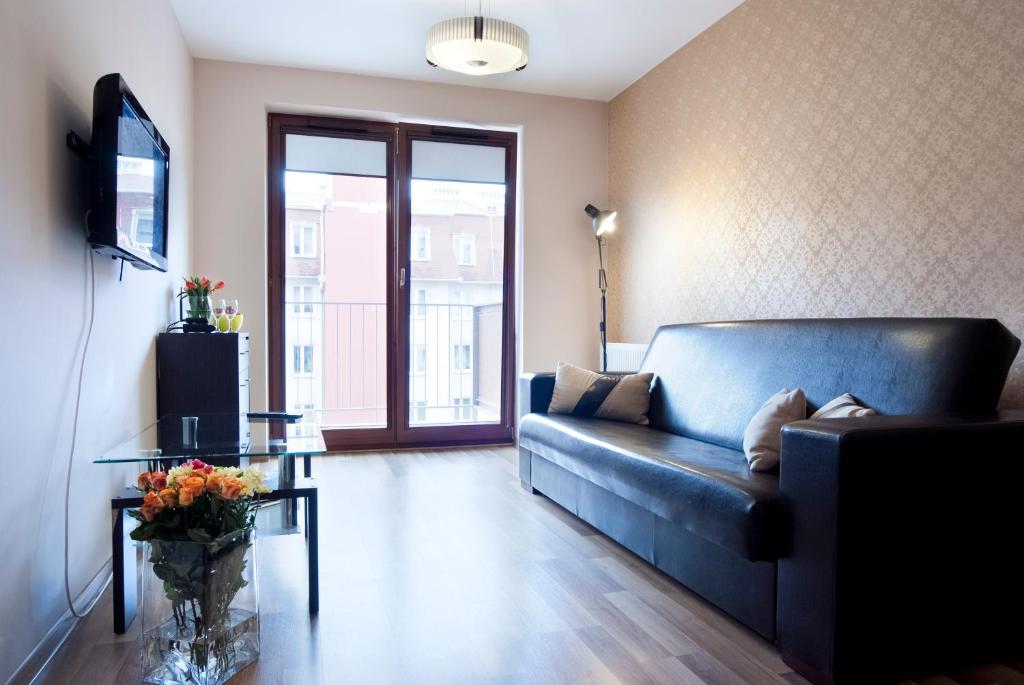 Posedenie v ubytovaní Cracow Stay Apartments