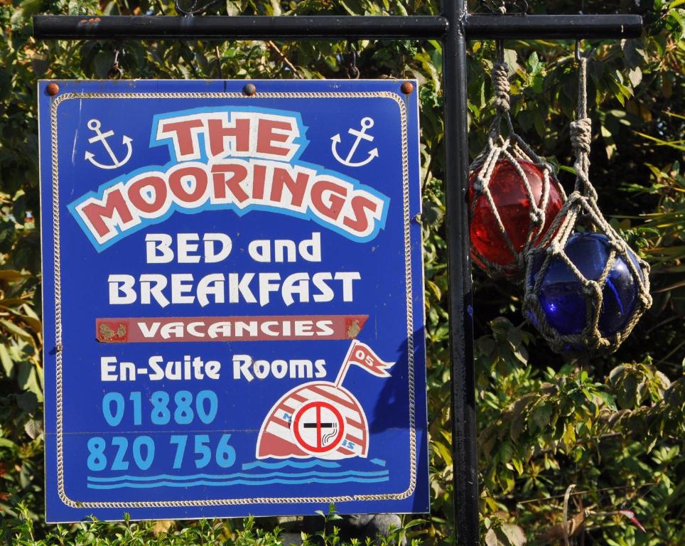 Certifikát, hodnocení, plakát nebo jiný dokument vystavený v ubytování The Moorings