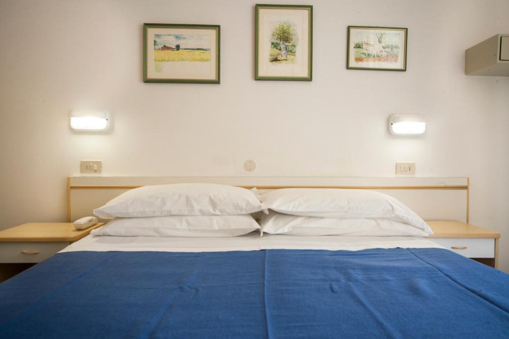 Postel nebo postele na pokoji v ubytování Hotel Erika