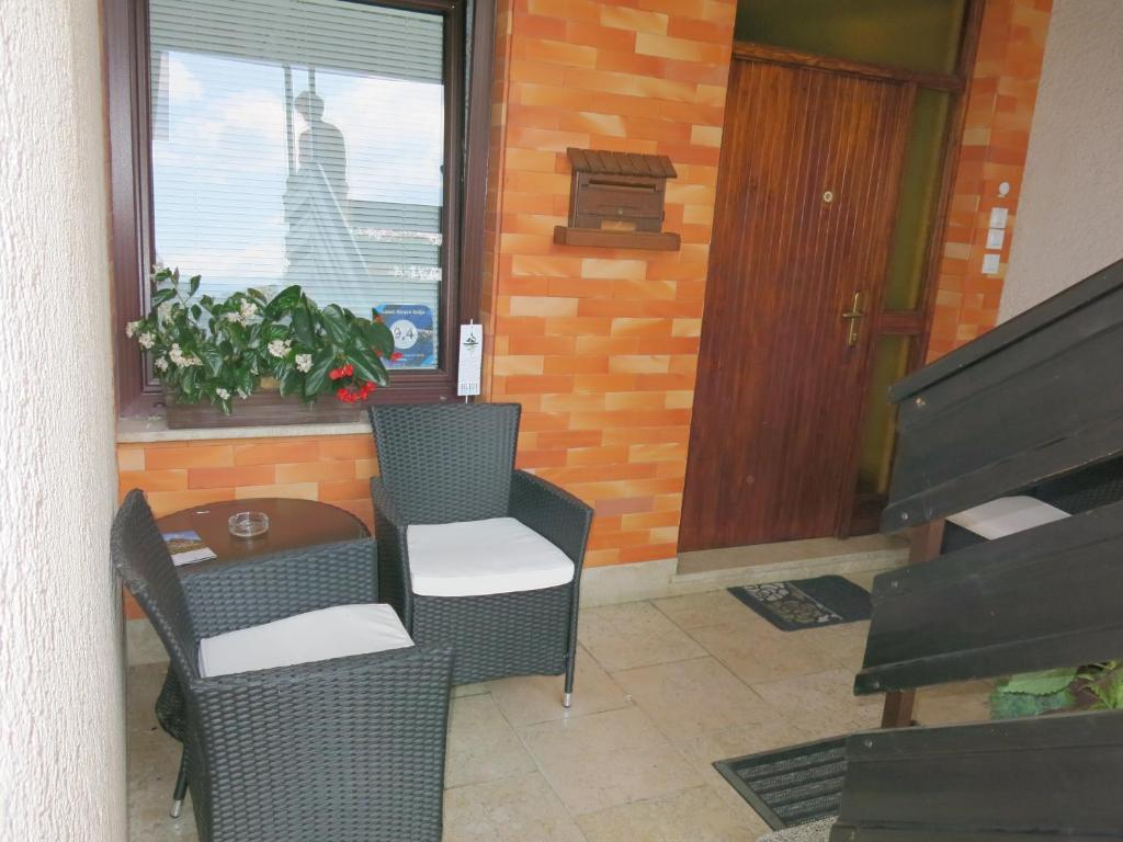 Posezení v ubytování Guest House Golja