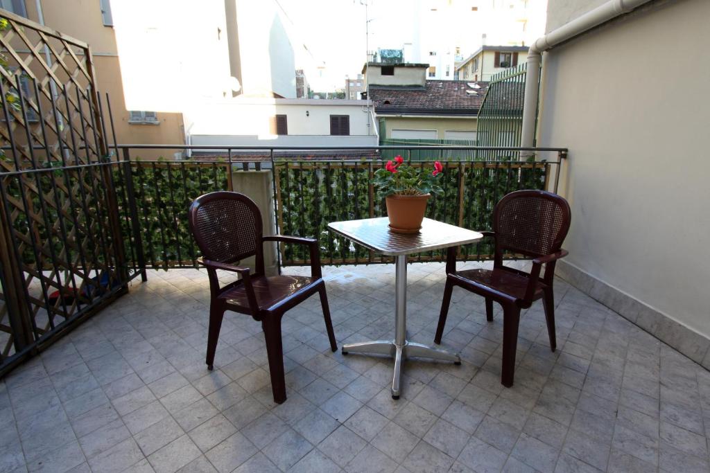 Balkón nebo terasa v ubytování Lux Hotel Durante