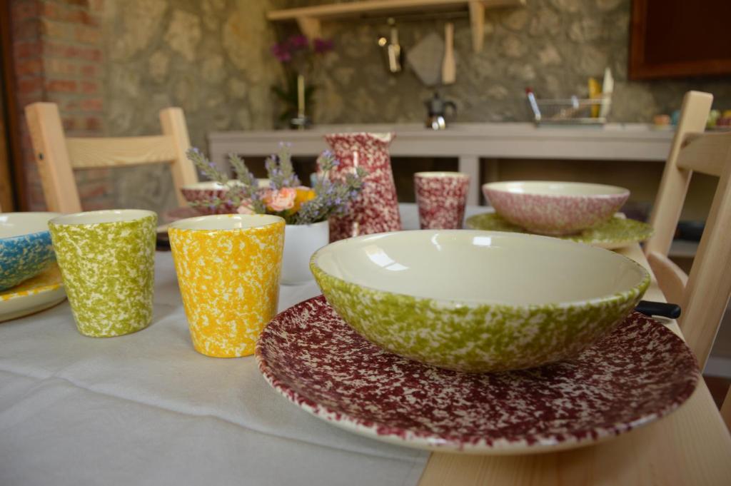 Agriturismo Riparossa italokat is kínál