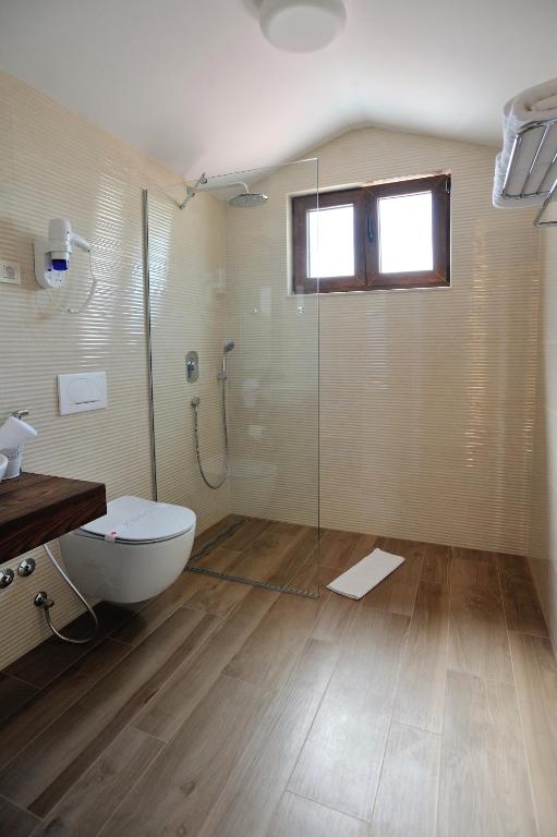 Koupelna v ubytování Villa Divani