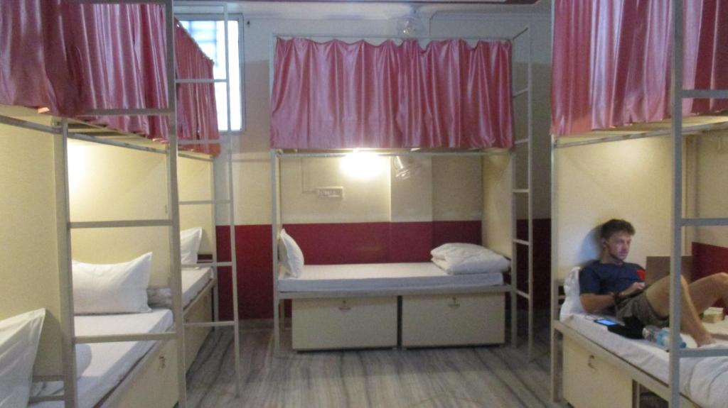 Posezení v ubytování Vinayak Guest House