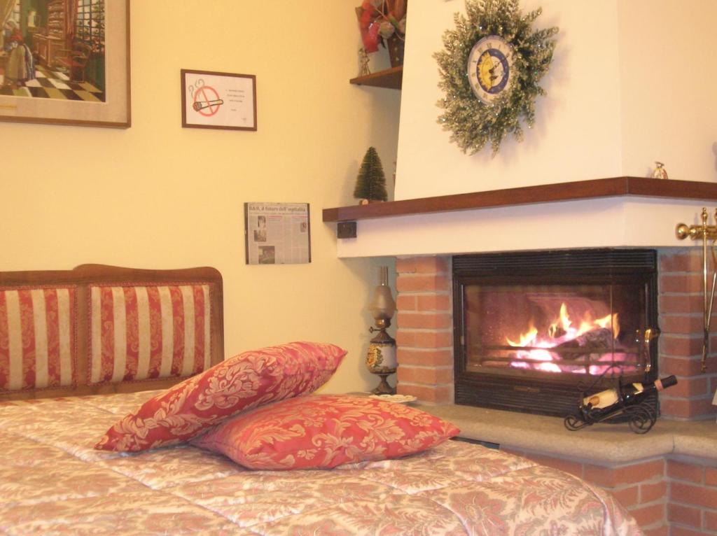 Postel nebo postele na pokoji v ubytování B&B Anna