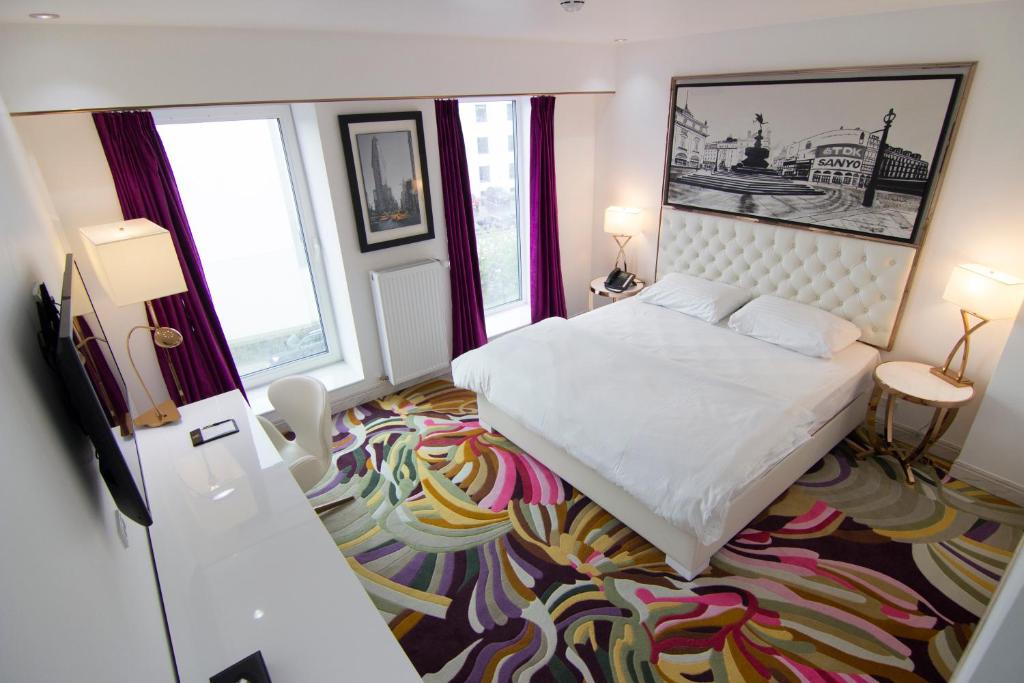 Postel nebo postele na pokoji v ubytování A Hotels Glostrup