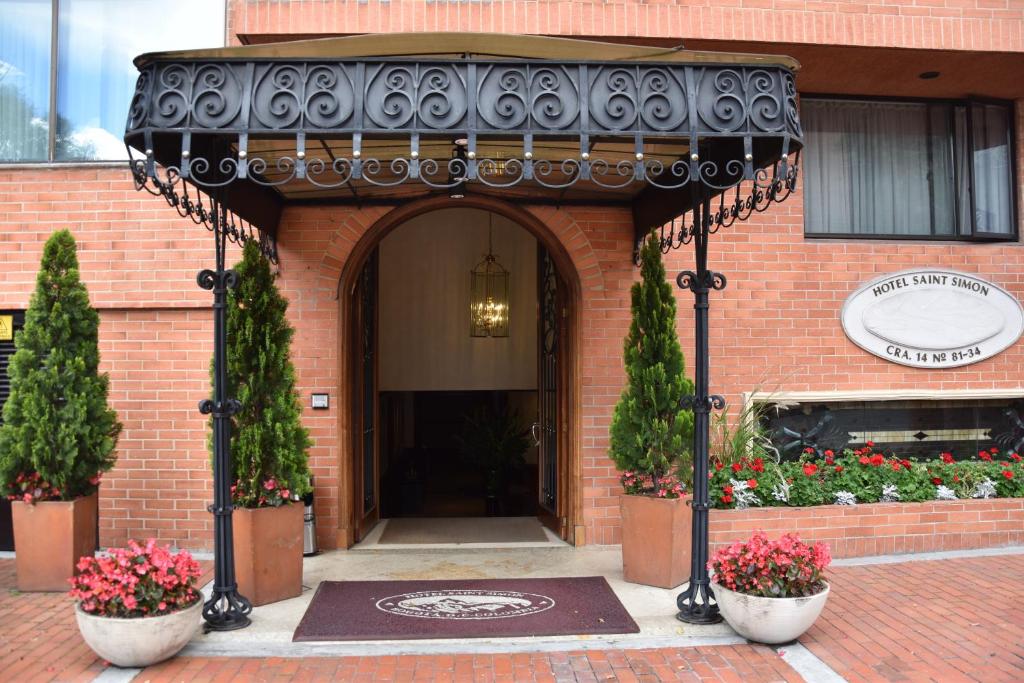 Exteriér nebo vchod ubytování Hotel Saint Simon