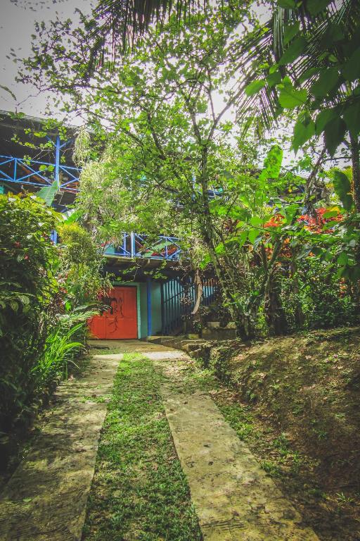 Zahrada ubytování Tesoro Escondido Ecolodge Cabinas
