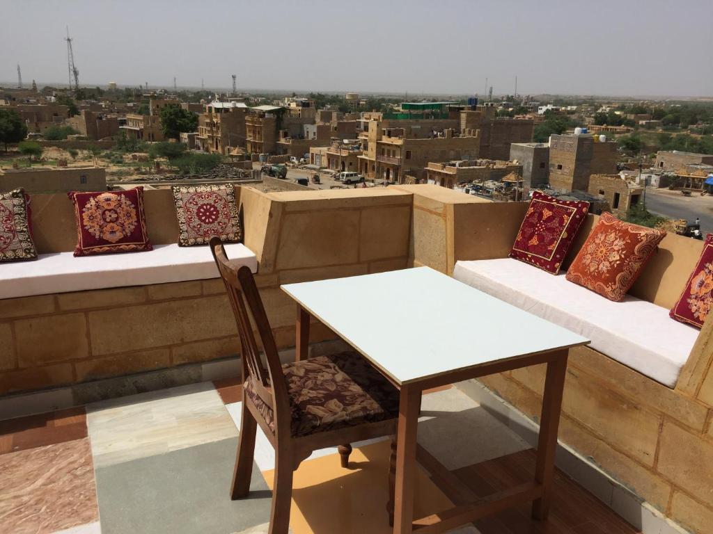 Balkón nebo terasa v ubytování Hotel Classic Jaisalmer