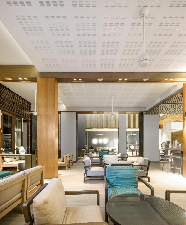 Posezení v ubytování Eden Bleu Hotel