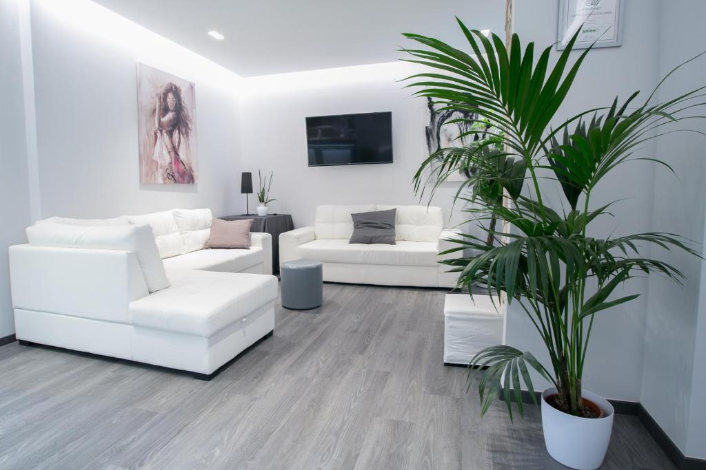 Posezení v ubytování Hotel La Torraccia