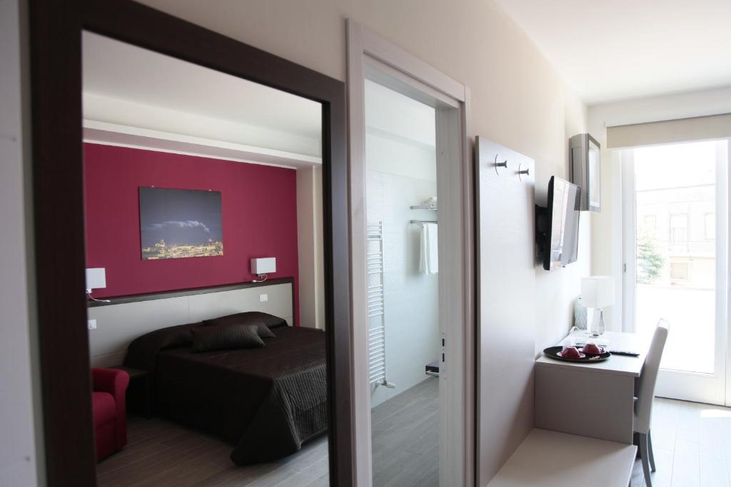 TV a/nebo společenská místnost v ubytování Sud Est Guest House