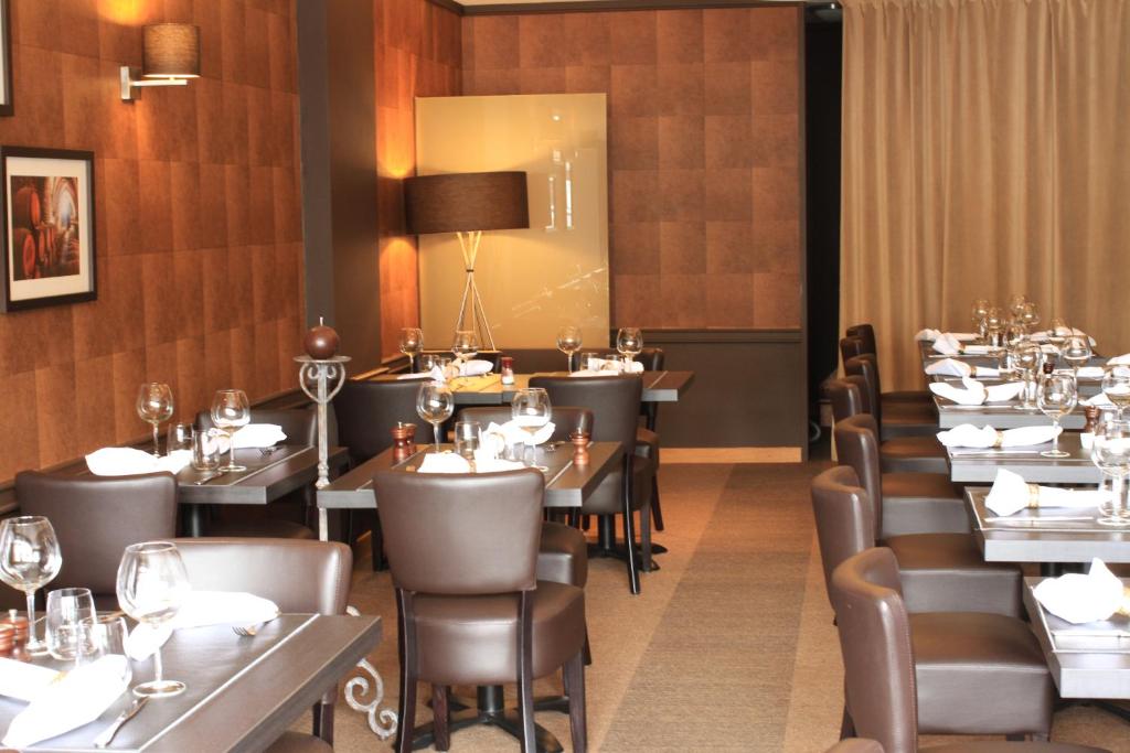 Restaurace v ubytování Auberge Le Temps des Saveurs