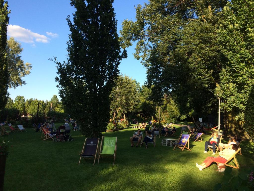 Vonkajšia záhrada v ubytovaní Piper Cytadela Apartament