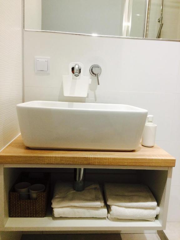 Kúpeľňa v ubytovaní Piper Cytadela Apartament