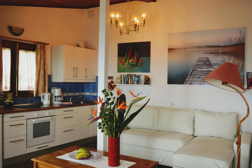 Kuchyň nebo kuchyňský kout v ubytování Apartments Finca El Rincón