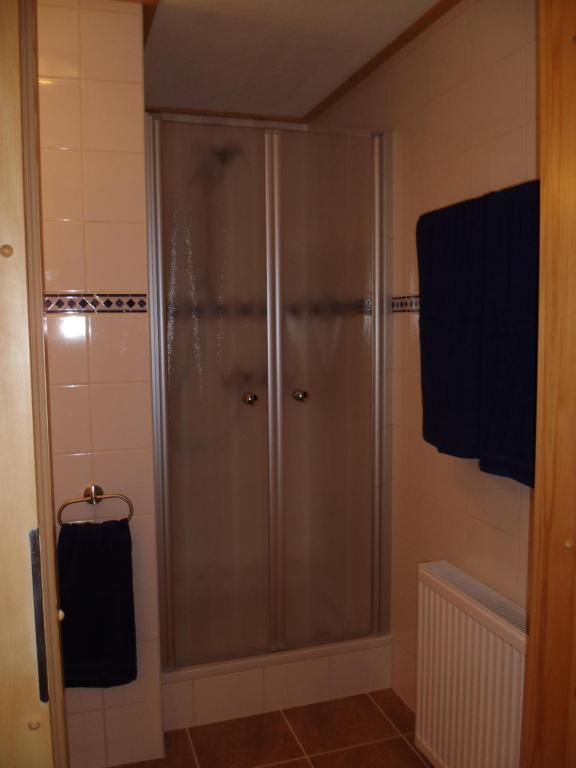 Kúpeľňa v ubytovaní Weideblick